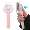 Grooming Brush;  Self Cleaning Slicker Brushes For Hair Removal Comb