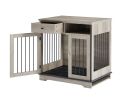Dog crates;  indoor crate end tables;  decorative wooden kennels