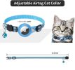 Reflective AirTag Dog Collar;  Padded Apple Air Tag Dog Collar