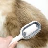 Pet Hair Remover For Dog  Silicone Dog Hair Brush Pet Grooming Massage Tool