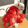 Autumn/Winter warm dog coat Small; medium dog; Flannel warm dog clothing