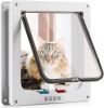 Cat Door Flap pet hole dog door two-way free access doorway installation