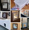 Cat Door Flap pet hole dog door two-way free access doorway installation