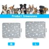 2Pcs Washable Pet Pee Pads For Puppy Reusable Potty Mats Machine Washable