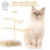 Cat Grooming Brush Pumpkin Comb For Dogs Cats Hair Remover Brush Pet Hair