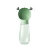 Portable Dog Water Bottle,2 In 1 Dog Water Bottle Dispenser With Food Container