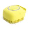 Pet Dog Shampoo Massager Grooming Scrubber Shower Brush For Bathing Short Hair