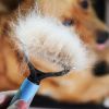 Grooming Brush For Pet Deshedding Tool Combo Fur Remover 2-Side Dematting Tool