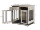 Dog crates;  indoor crate end tables;  decorative wooden kennels
