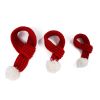 Pet knit Christmas scarf Creative teddy scarf dog pet supplies pet clothing
