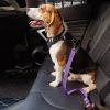 Adjustable Pet Safety Belt Leash; Dog Car Seat Belt For Dogs Outdoor Travelling