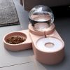 Large Pet Feeder Automatic Drinking Fountain and Food Bowl Pet Water Dispenser