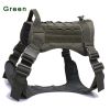 Tactical Dog Harness Pet Training Vest Dog Harness And Leash Set For Large Dogs