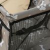 Pet Dogs Car Booster Seat Travel Carrier Cage; Oxford Breathable Folding Travel